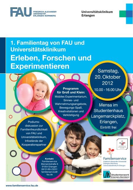 Erleben, Forschen und Experimentieren - Familienservice - Friedrich ...