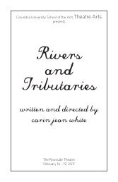 Rivers and Tributaries - Columbia Stages