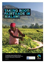 TAKING ROOT: Fairtrade in malawi - The Fairtrade Foundation