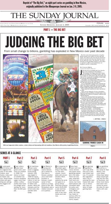 Reprint of Series (PDF) - Albuquerque Journal