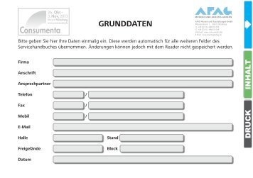 interaktives Service-Handbuch Consumenta