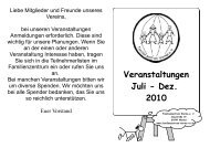 Programm 2010 - Familienzentrum Worms