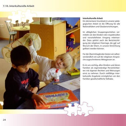Konzeption kath. Kindergarten St. Marien Rheine - Familienzentrum