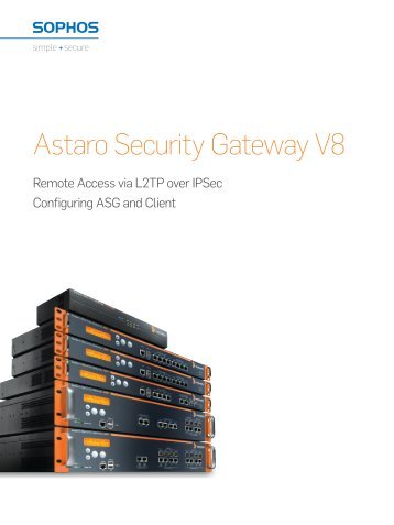 Astaro Security Gateway V8