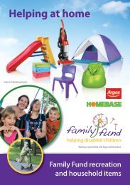 Helping at home - Family Fund