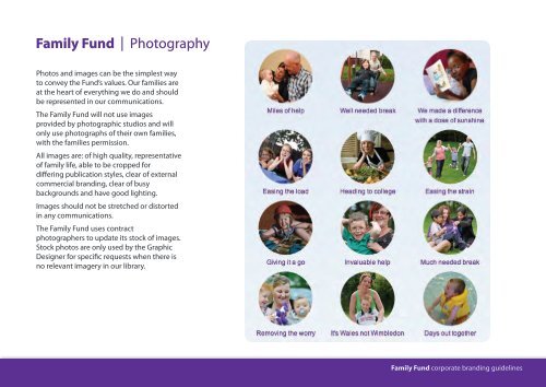 Family Fund | Logo Family Fund corporate branding guidelines