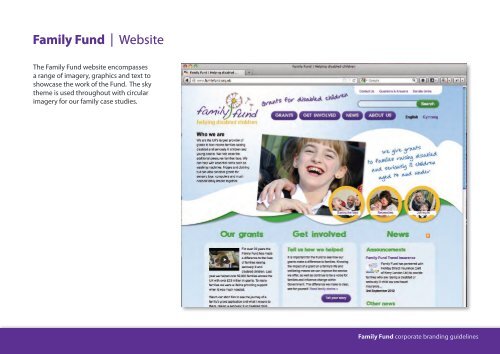 Family Fund | Logo Family Fund corporate branding guidelines