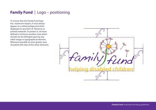 Family Fund | Logo Family Fund corporate branding guidelines