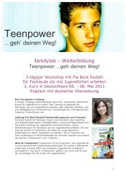Teenpower - Familylab