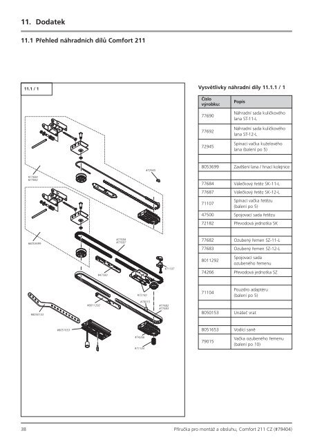 Návod k montáži CarTeck 211-CZ (pdf)