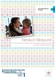 Familie im Blickpunkt - Familienservice - Friedrich-Alexander ...