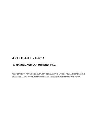 AZTEC ART – Part 1 - Famsi