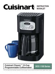 Cuisinart Classic 12-Cup Programmable Coffeemaker - DCC-1100 ...