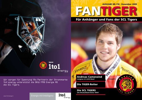 Für Anhänger und Fans der SCL Tigers - Fanclub SCL Tigers