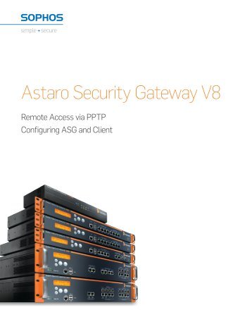 Astaro Security Gateway V8