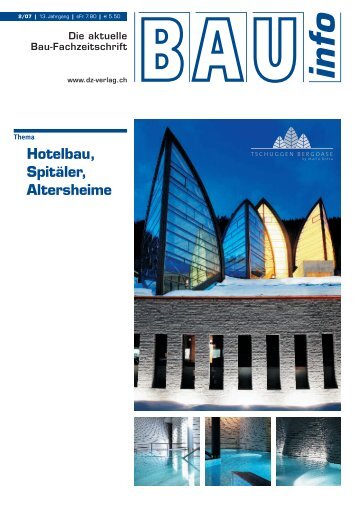 Hotelbau, Spitäler, Altersheime - Fanzun AG