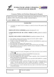 401-Médico PSF - Fapese