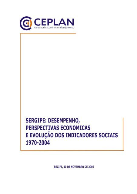 sergipe: desempenho, perspectivas economicas e ... - Fapese