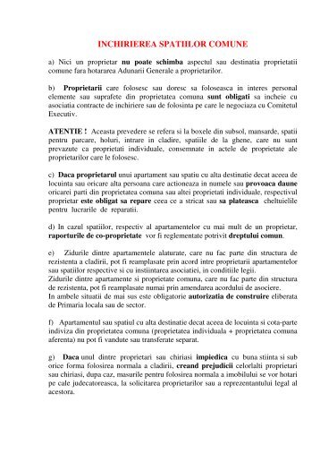 Inchirierea spatiilor comune.pdf - FAPR