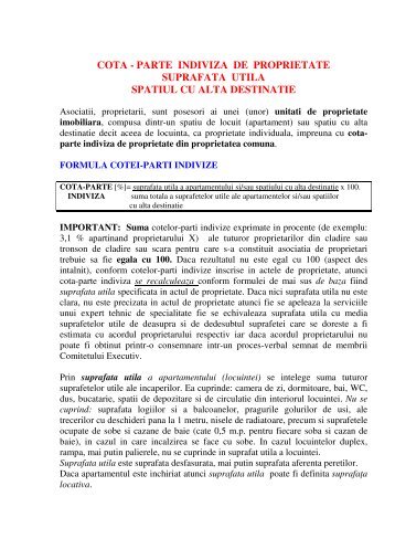 Cota-parte indiviza.pdf - FAPR