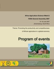 4th FARA General Assembly Program (PDF, English, 803kb)