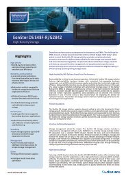 EonStor DS S48F-R/G2842 - Infortrend
