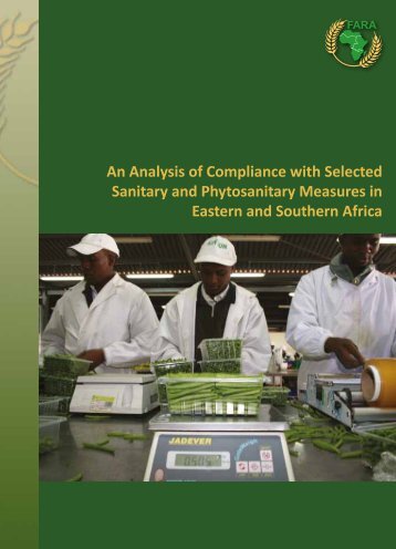 An analysis of compliance with selected SPS measures in ESA - FARA