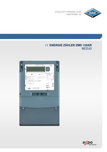 Energie Zähler ZMD 120 - SAK