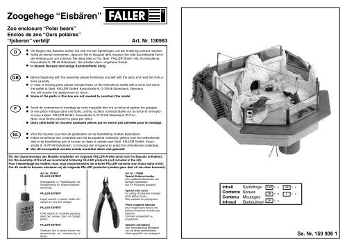 130563 Anleitung - Faller