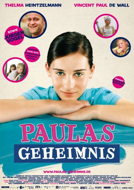 Thelma Heintzelmann Vincent Paul de Wall - Farbfilm Verleih