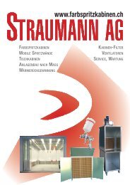 info@farbspritzkabinen.ch - Straumann AG Lufttechnik + ...