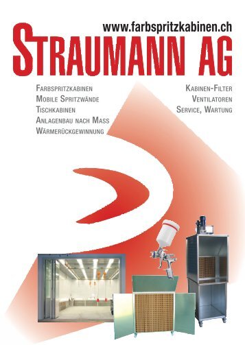 info@farbspritzkabinen.ch - Straumann AG Lufttechnik + ...