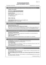 Sicherheitsdatenblatt - Farbtex