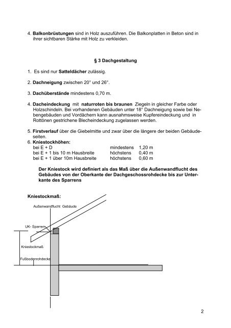 Satzung über die Außengestaltung der Gebäude in der ... - Farchant