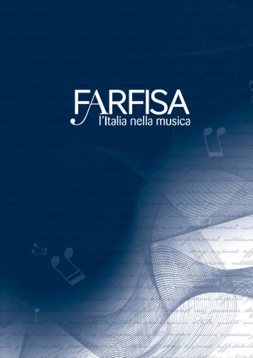 Catalogo 2012 - Con Farfisa il MADE IN ITALY vince