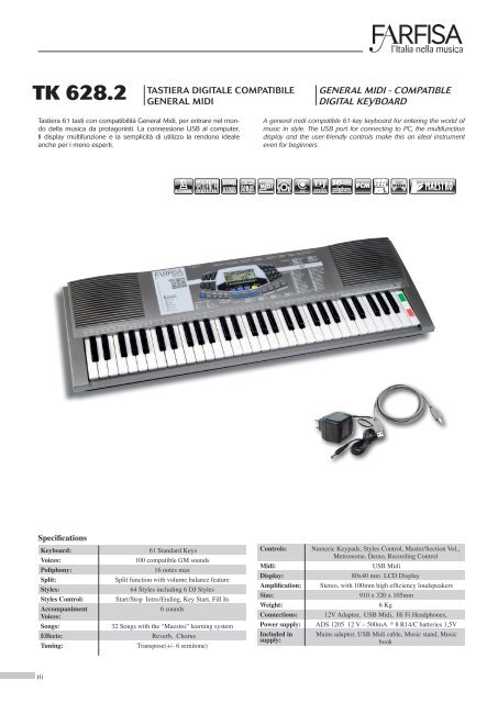 Catalogo 2012 - Con Farfisa il MADE IN ITALY vince