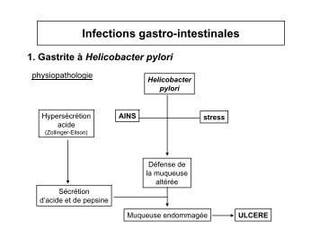 Infections gastro-intestinales