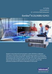 EonStor A12U/A08U-G2421 - DTA Systems
