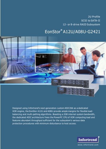 EonStor A12U/A08U-G2421 - DTA Systems