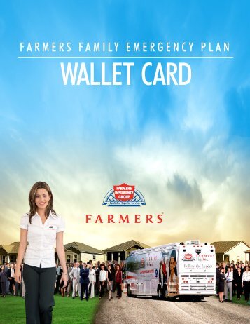 Wallet Card - Farmers Insurance