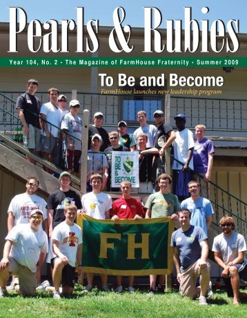 Year 104 Issue 2 - FarmHouse Fraternity