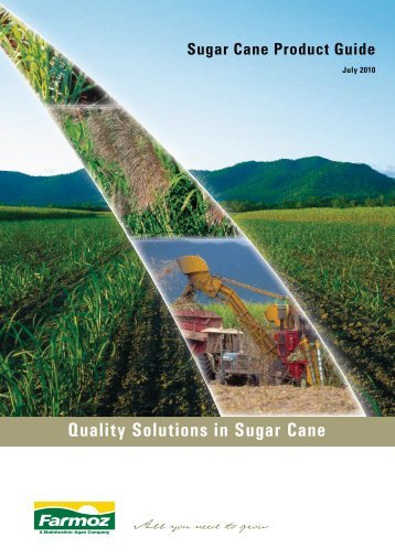 Sugar Cane Product Guide - Farmoz