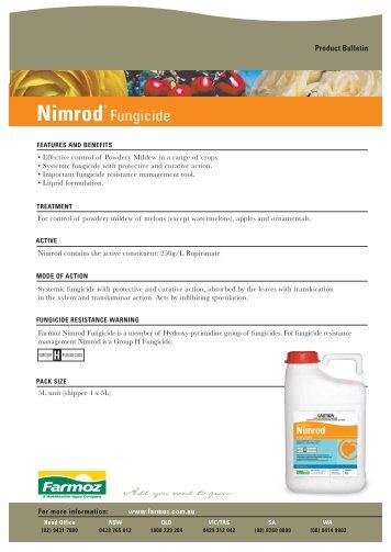 Nimrod Fungicide - Farmoz
