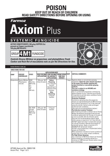 Axiom Plus pmanual - Farmoz