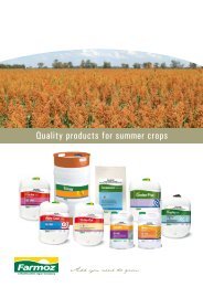 Farmoz Summer Crop Product Guide