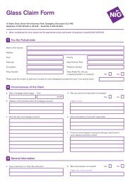 Glass Claim Form - FarmWeb