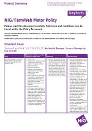 NIG/FarmWeb Motor Policy