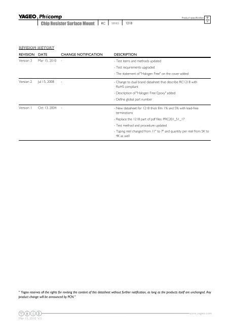 DATA SHEET - TME Electronic Components