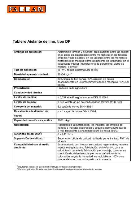 PDF Lino - Farran SL