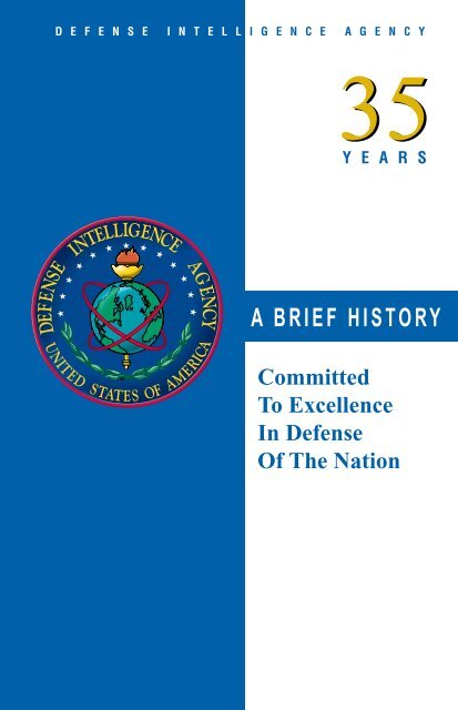 Defense Intelligence Agency: A Brief History